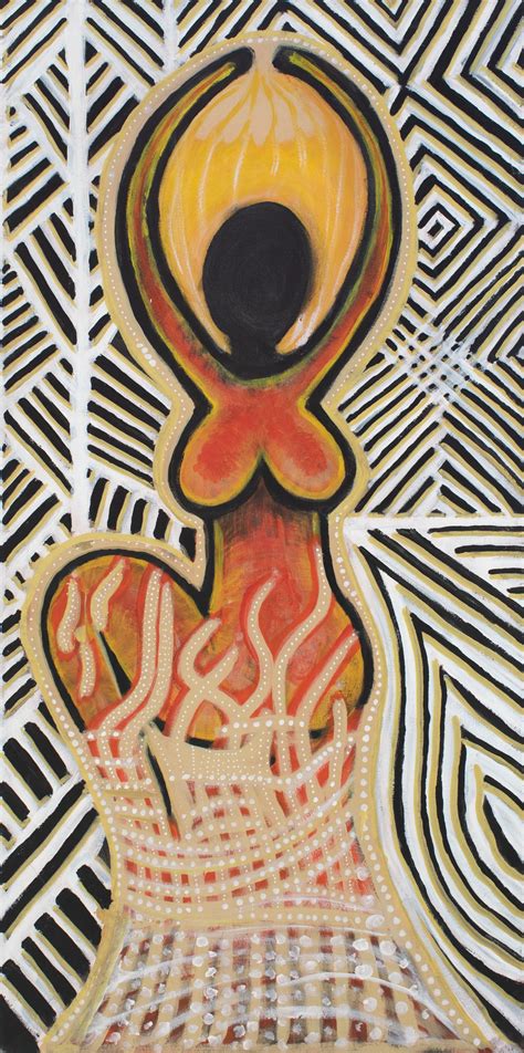 Spirit Woman Rises From The Ashes Boomalli Aboriginal Artists Co