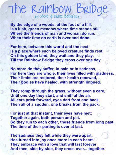 It is celebrated on the day on which a family member or loved one died. I love this poem!!! I really do believe one day we will ...