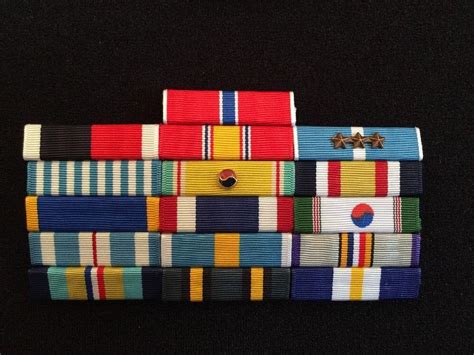 Korean War Era Us Army Ribbons Medals Badges Insignia And More