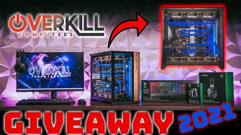 Overkill Gaming Pc Giveaway 2021 Ryzen And 3080ti Project Electric Rain