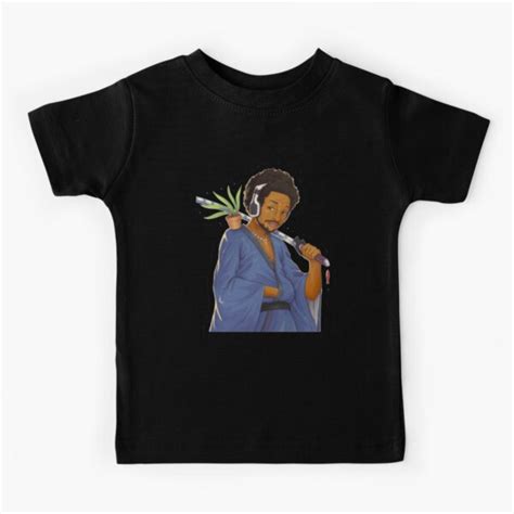 Coryxkenshin Samurai With Plant And Katana Kids T Shirt By