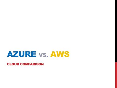 Ppt Azure Vs Aws Powerpoint Presentation Free Download Id7328763