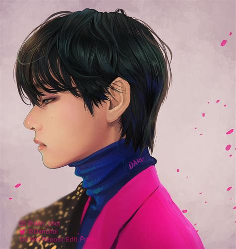 Darr On Twitter Taehyung Fanart Bts Fanart Fan Art