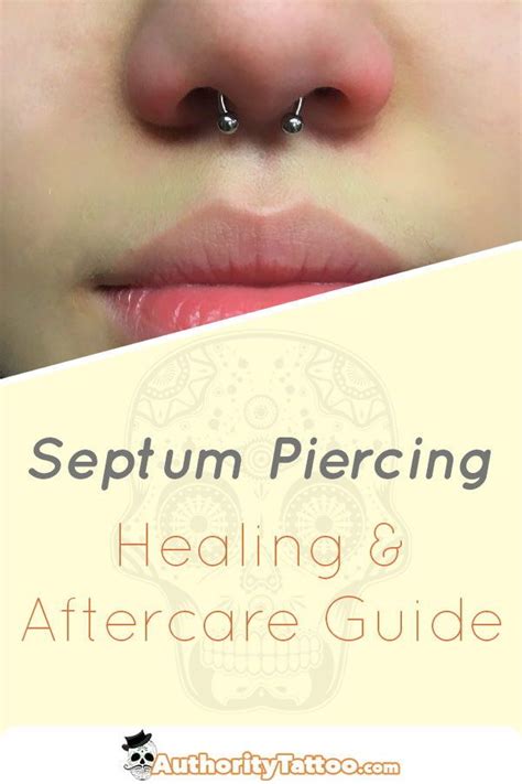 We Explain Every Little Detail About The Septum Piercing Healing