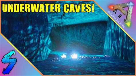 Ark Survival Evolved Gameplay Underwater Caves Hd 60fps Youtube