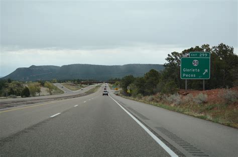 Interstate 25 North Santa Fe County Aaroads New Mexico