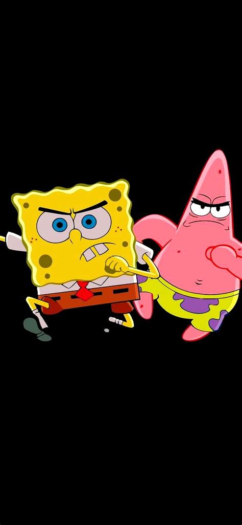 Patrick Star And Spongebob Spongebob Wallpaper Iphone X
