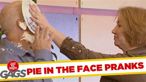 Pie In The Face Pranks Best Of Just For Laughs Gags Youtube
