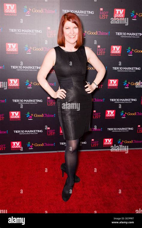 Kate Flannery Tv Guide Magazine S Annual Hot List Party At Greystone