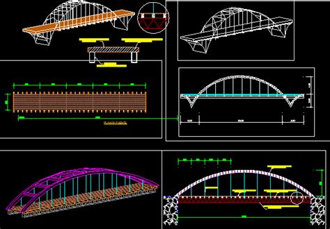 Bridge Project Dwg Full Project For Autocad Designs Cad