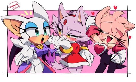 💖sonic Artist 💖 On Twitter 👚🌟draw Rougeblaze And Amy Swap Cloths🌟👚