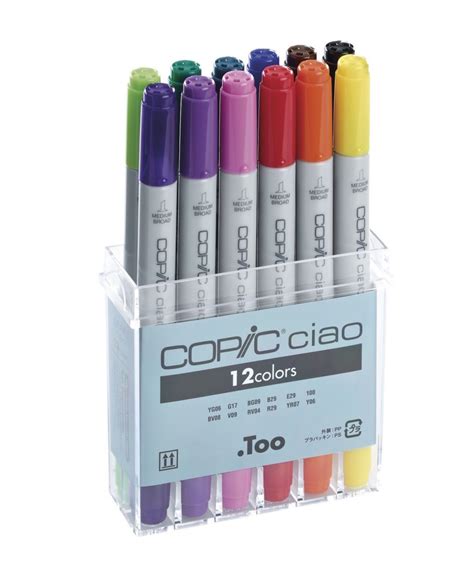 Caja Rotuladores Copic Ciao 12 Colores