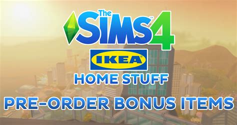 Mod The Sims 11521 Update The Sims 4 Ikea Home Stuff Reward Items