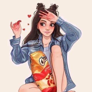 Tik tok | Girls cartoon art, Cartoon girl drawing, Cute girl drawing