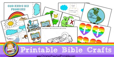 New Bible Craft Printables The Crafty Classroom