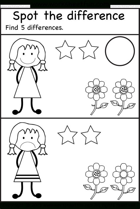 Free Printable Spot The Difference Worksheets Lexias Blog