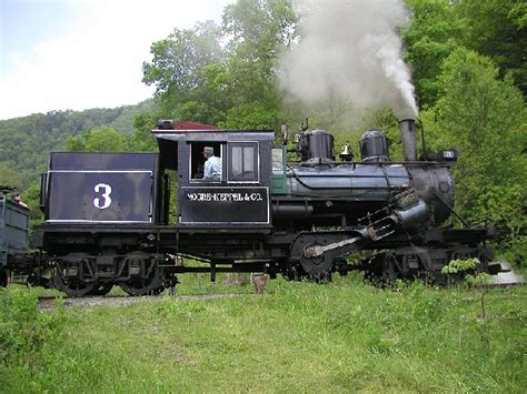 Preserved Geared Steam Locomotives In The Usa