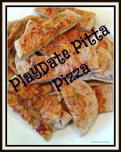 Follow the recipe for my favourite vegetarian flavours or use whatever toppings you like! Playdate Pitta Pizzas | Preschool cooking, Kid friendly meals, Baking with kids