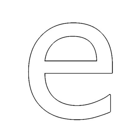 Maybe you would like to learn more about one of these? Molde Letra e Minúscula | Moldes de letras, Ideias de ...
