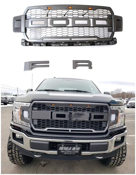 High Quality Mesh Front Grill For Ford F150 Raptor 2018 2020 Car