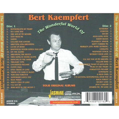 Bert Kaempfert The Wonderful World Of Bert Kaempfert Four Original Albums