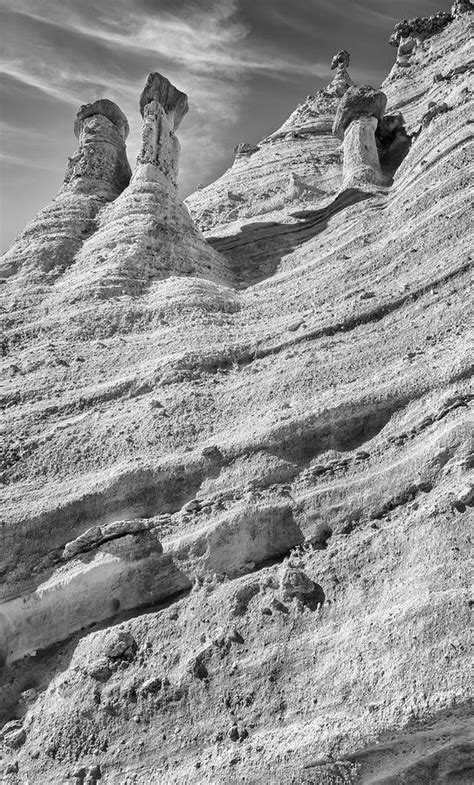 Rock Wall At Kasha Katuwe Tent Rocks National Monument Photograph By
