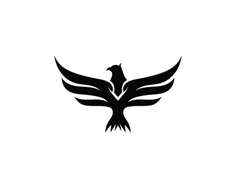 Wing Falcon Bird Logo 599759 Vector Art At Vecteezy