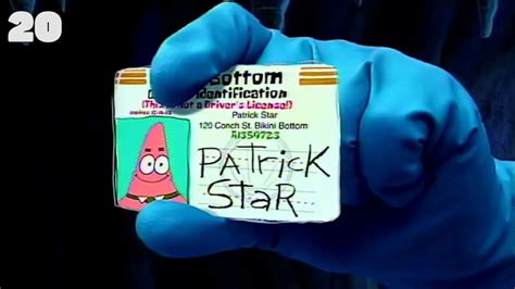 Top 20 Patrick Star Funniest Moment Spongebob Youtube