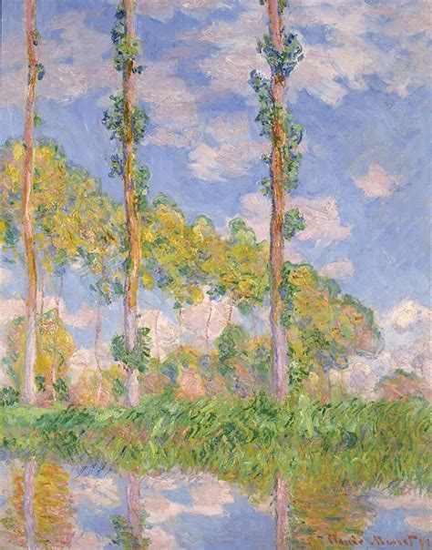 A Closer Look At Claude Monets Poplars Series Draw Paint Academy
