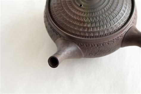 Tokoname Japanese Tea Pot Kyusu Gyokko Pottery Tea Strainer Youhen Biri
