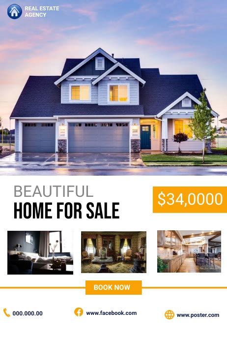 Real Estate Poster Template Postermywall