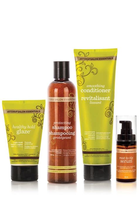 Doterra Hair Care Serum Salons Essential Oils Shampoo Essentials