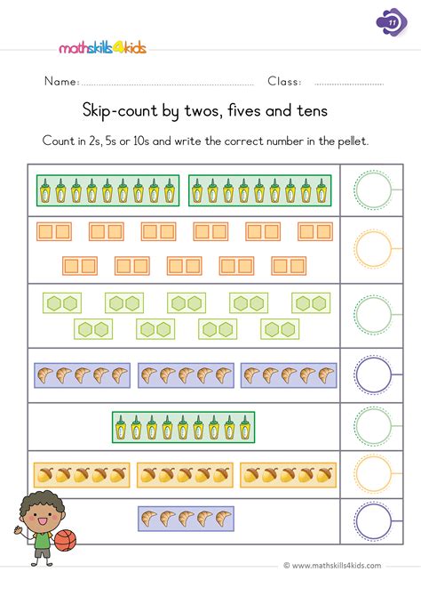 Ways To Make Numbers First Grade Worksheets