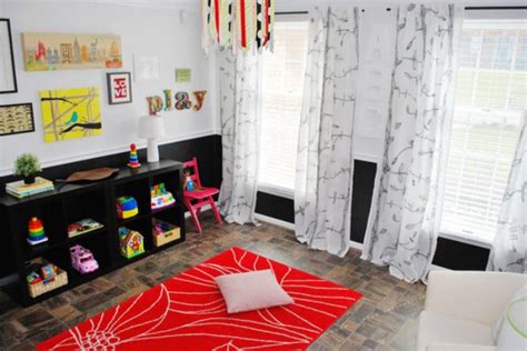Colorful Playroom Design With Chalkboard Walls Kidsomania