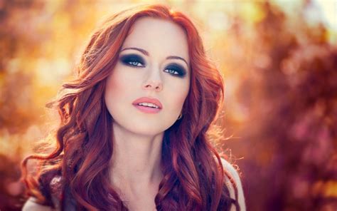 masaüstü yüz kadınlar kızıl saçlı model portre uzun saç esmer ağız açık izleyiciye