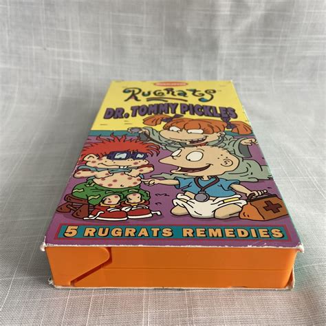 Rugrats Dr Tommy Pickles VHS Video Tape 1998 Nickelodeon 90s Cartoon