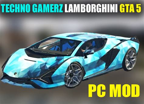 Download Techno Gamerz Lamborghini Car Mod For Gta 5 With Installation