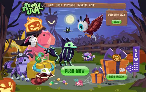 Animal Jam Lake Blog Halloween Update In September