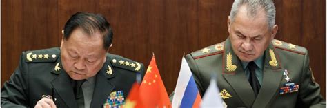 An Emerging Strategic Partnership Trends In Russia China Military
