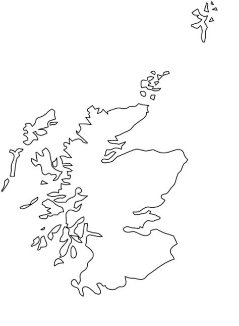 Map Of Scotland Clip Art At Vector Clip Art Online Royalty