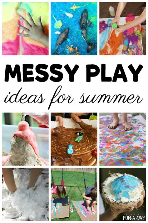 Awesome Summer Messy Play Ideas For Kids To Get Into Artofit