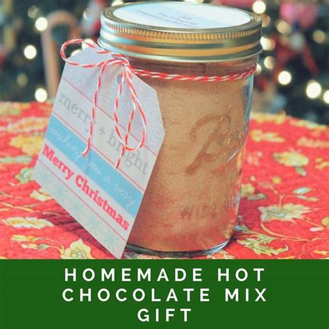 Homemade Hot Chocolate Mix T My Life Abundant