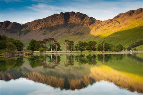 Buttermere Lake Before Sunset England Zwz Picture