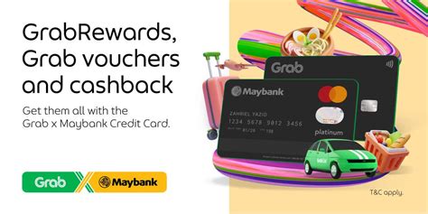 Maybank Grab Mastercard Platinum Credit Card Grab My