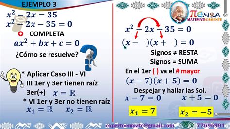 Ecuaciones De 2do Grado Por FactorizaciÓn Youtube