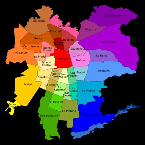 Mapa De Santiago Online Map