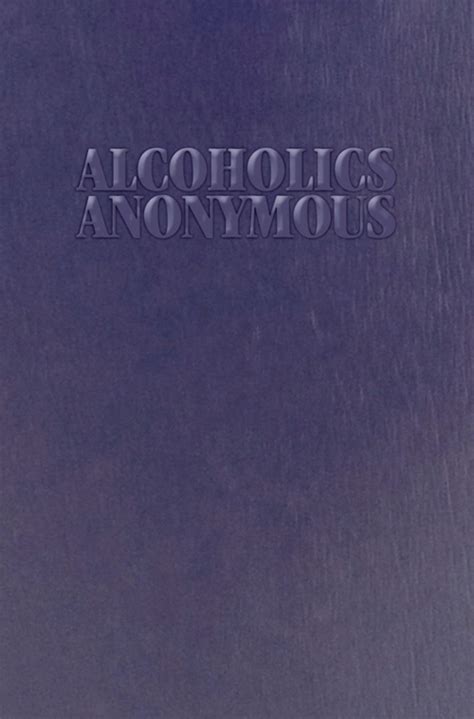 Alcoholics Anonymous Big Book 4th Edition All Sizes Soft Cover Aa