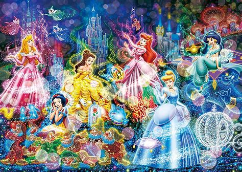 Diy 5d Diamond Painting Kitsfull Drill Disney Princess Crystal