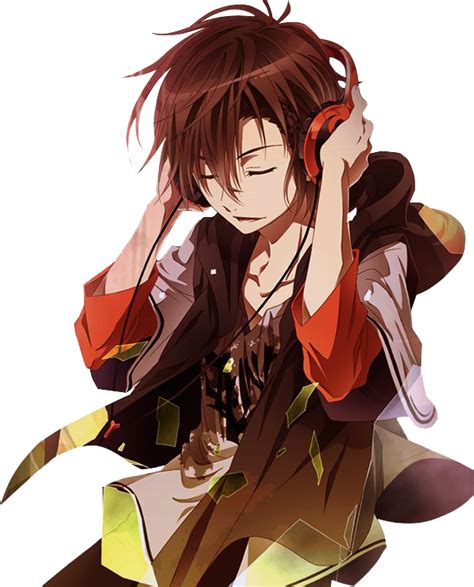 Anime Boy With Headphones Pfp