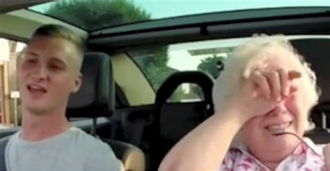 grandson turns on radio all of a sudden she hears something that makes her burst into tears